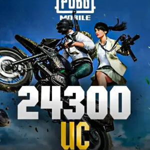 24300 PUBG Mobile UC Unknown Cash