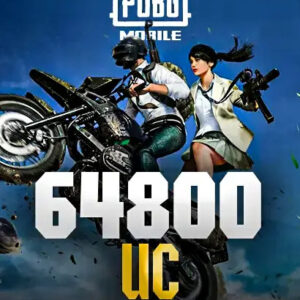 64800 PUBG Mobil UC Unknown Cash