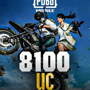 8100 PUBG Mobile UC Unknown Cash